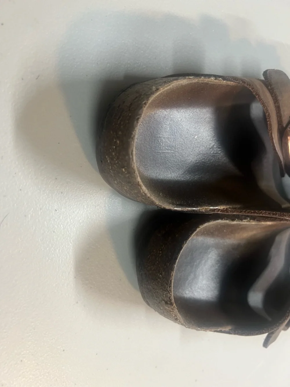 Birkenstock Arizona Brown Oiled Leather Sandals EU 44 US 11 285mm Cork Footbed - Picture 12 of 12